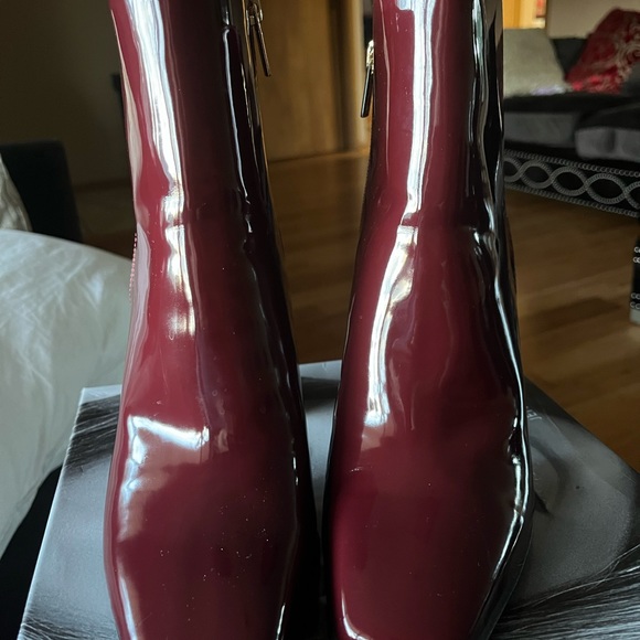 Dark Cherry J Lo Josey Bootie. - Picture 3 of 3